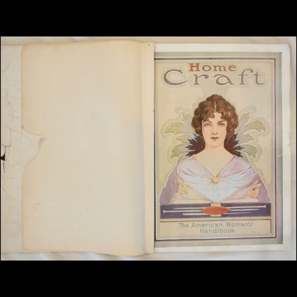 Vtg. 1920 HOME CRAFT AMERICAN WOMAN'S HANDBOOK Weekly Chicago Household How to - Picture 2 of 10